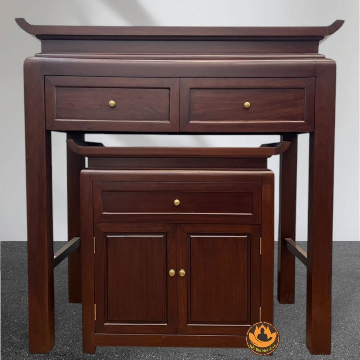 Tủ Thờ Gỗ Gõ Đỏ Cao Cấp – Chạm Khắc Tinh Xảo, Bền Đẹp Theo Thời Gian